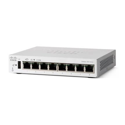 سوئیچ دسکتاپ سیسکو Catalyst C1200-8T-D با ۸ پورت گیگابیتی
