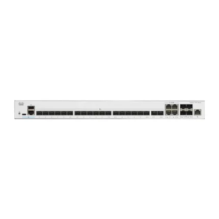 نمای جلوی سوئیچ سیسکو Catalyst C1300-24XS با ۲۴ پورت SFP+