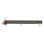 سوئیچ شبکه سیسکو مدل WS C2960 48TC L c2960