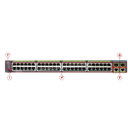 سوئیچ شبکه سیسکو مدل WS C2960 48PST L c2960