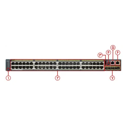 سوئیچ شبکه سیسکو مدل WS C2960S 48LPS L c2960s