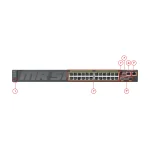 سوئیچ شبکه سیسکو مدل WS C2960S 24TD L c2960s