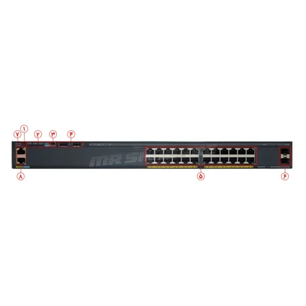 سوئیچ شبکه سیسکو مدل WS C2960X 24TS LL c2960x