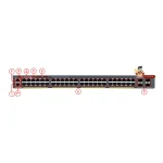 سوئیچ شبکه سیسکو مدل WS C2960X 48FPS L c2960x