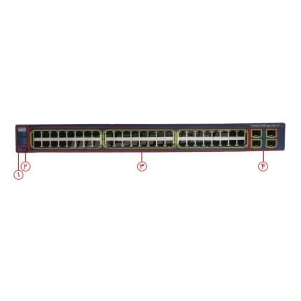 سوئیچ شبکه سیسکو مدل WS C3560 48PS S c3560