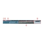سوئیچ شبکه سیسکو مدل WS C3560X 24T L c3560x