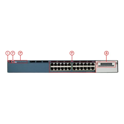 سوئیچ شبکه سیسکو مدل WS C3560X 24P S c3560x