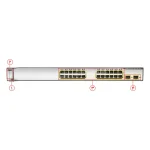 سوئیچ شبکه سیسکو مدل WS C3750 24PS S c3750
