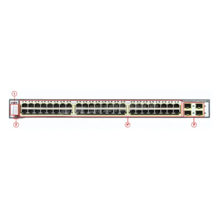 سوئیچ شبکه سیسکو مدل WS C3750G 48PS S c3750g