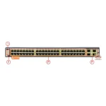 سوئیچ شبکه سیسکو مدل WS C3750G 48TS S c3750g