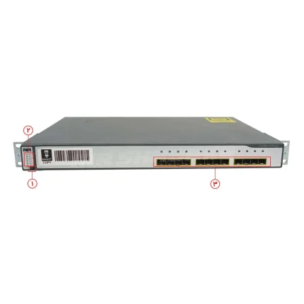 سوئیچ شبکه سیسکو مدل WS C3750G 12S E c3750g