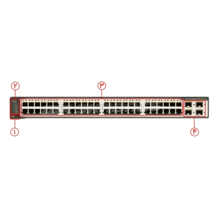 سوئیچ شبکه سیسکو مدل WS C3750V2 48TS S c3750v2