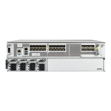 روتر لبه‌ای Cisco Catalyst C8500-20X6C با ۲۰ درگاه ۱۰ گیگابیت و ۶ درگاه ۴۰ و ۱۰۰ گیگابیت