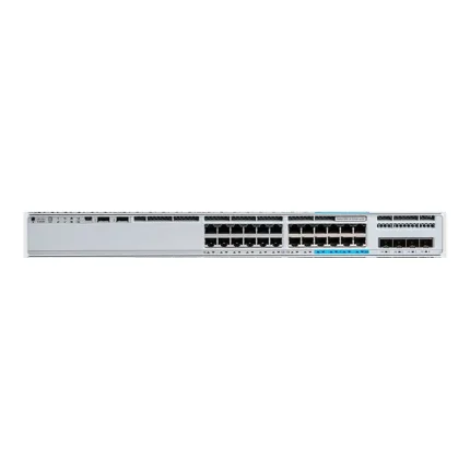 سوئیچ شبکه Cisco Catalyst C9200-24P با ۲۴ پورت PoE+