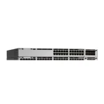 نمای سوئیچ سیسکو Catalyst C9300-24H-E با ۲۴ پورت UPOE+