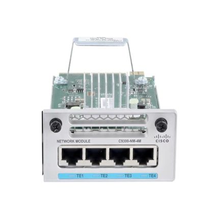 ماژول شبکه سیسکو C9300-NM-4M با چهار پورت مولتی‌گیگابیت
