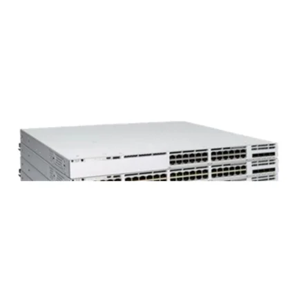 نمای سوئیچ سیسکو C9300L-24T-4G-A با ۲۴ پورت دیتا و چهار آپلینک 1G