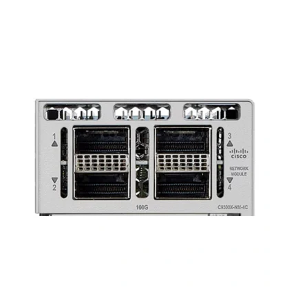ماژول شبکه Cisco C9300X-NM-4C با چهار رابط 100G