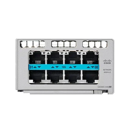 ماژول شبکه Cisco C9300X-NM-8M با هشت پورت 10G
