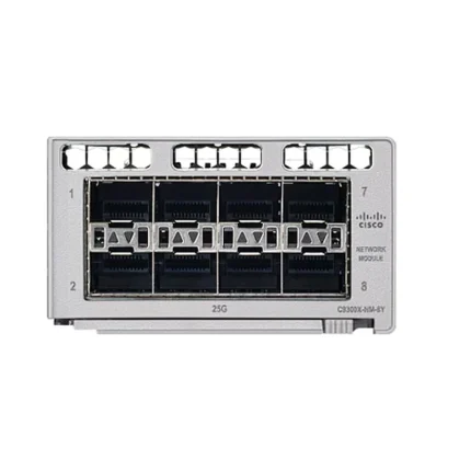 ماژول شبکه Cisco C9300X-NM-8Y با هشت رابط 25G