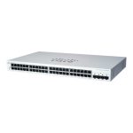 سوئیچ Cisco مدل CBS220-48T-4G با نمای کامل دستگاه