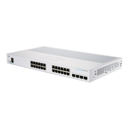 سوئیچ Cisco CBS250-24T-4G با ۲۴ پورت گیگابیتی و چهار درگاه SFP