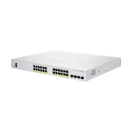 سوئیچ PoE سیسکو CBS350 بیست‌وچهار پورت
