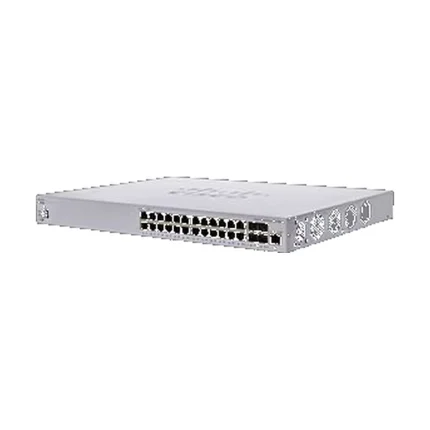 سوئیچ سیسکو CBS350-24XT نمای سه‌رخ