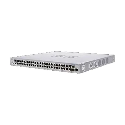 سوئیچ سیسکو CBS350-48XT-4X نمای سه‌رخ