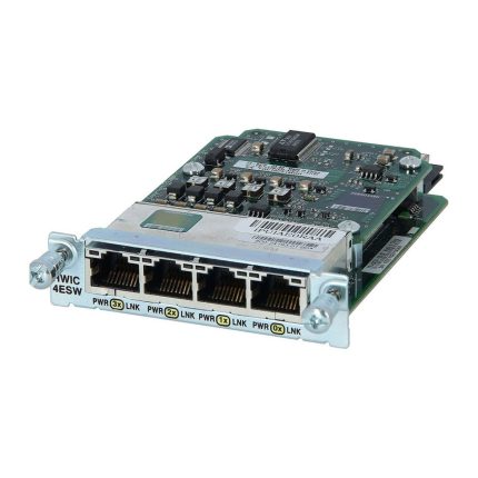 ماژول سیسکو HWIC-4ESW-POE با چهار پورت اترنت PoE