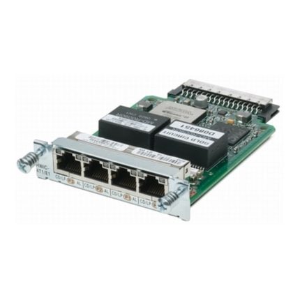 کارت ماژول سیسکو HWIC-4T1/E1 با چهار پورت T1 و E1