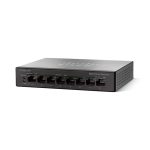 سوئیچ Cisco مدل SF100D-08P با نمای کامل دستگاه