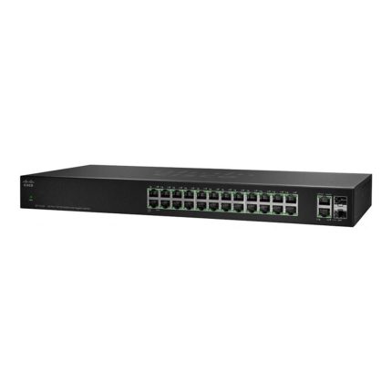 سوئیچ Cisco مدل SF112-24 با نمای کامل دستگاه