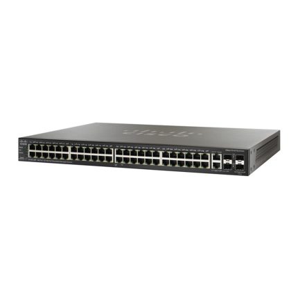 سوئیچ Cisco مدل SF500-48P با نمای کامل دستگاه