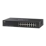 سوئیچ Cisco مدل SG110-16HP با نمای کامل دستگاه