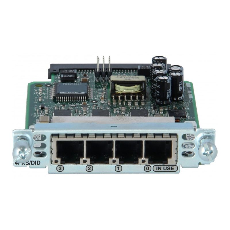 ماژول سیسکو VIC-4FXS/DID با چهار پورت FXS/DID