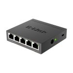 سوئیچ D-Link مدل DGS-105 با نمای کامل دستگاه