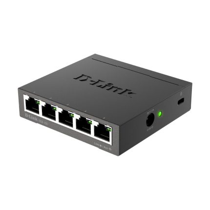 سوئیچ D-Link مدل DGS-105 با نمای کامل دستگاه