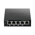 سوئیچ دی لینک مدل DES-1005P با نمای کامل دستگاه
