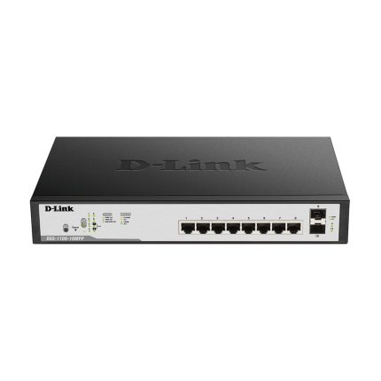 سوئیچ دی لینک مدل DGS-1100-10MPP با نمای کامل دستگاه