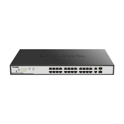 سوئیچ دی لینک مدل DGS-1100-26MP با نمای کامل دستگاه