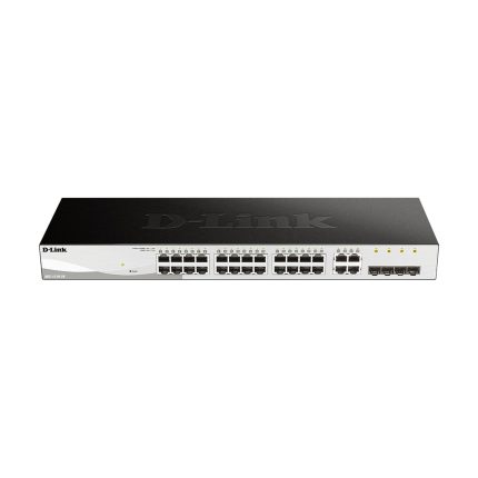 سوئیچ دی لینک مدل DGS-1210-28 با نمای کامل دستگاه