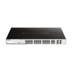 سوئیچ دی لینک مدل DGS-1210-28P با نمای کامل دستگاه