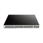 سوئیچ دی لینک مدل DGS-1210-52MP با نمای کامل دستگاه