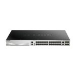 سوئیچ دی لینک مدل DGS-3130-30S با نمای کامل دستگاه