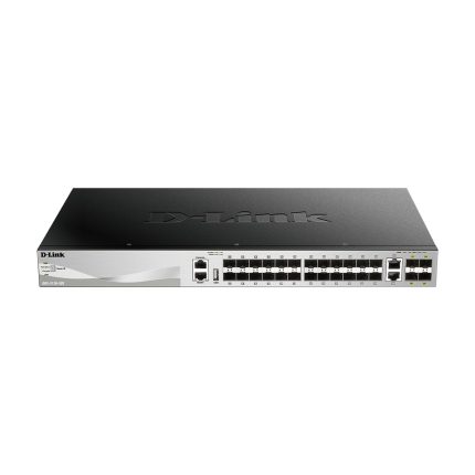 سوئیچ دی لینک مدل DGS-3130-30S با نمای کامل دستگاه