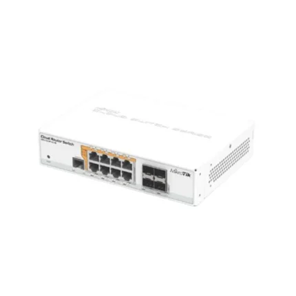 سوئیچ میکروتیک مدل CRS112-8P-4S-IN