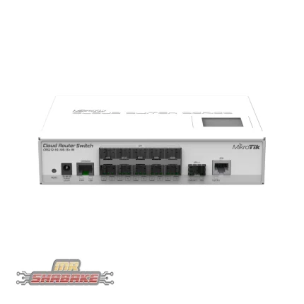 روتر سوئیچ میکروتیک مدل CRS212-1G-10S-1S+IN CRS212-1G-10S-1S+IN