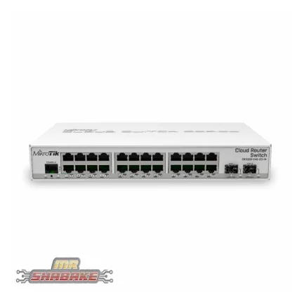 روتر سوئیچ میکروتیک مدل CRS326-24G-2S+IN CRS326-24G-2S+IN