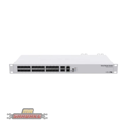 روتر سوئیچ میکروتیک مدل CRS326-24S+2Q+RM CRS326-24S+2Q+RM